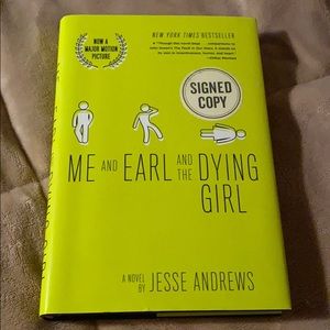 SIGNED HARDCOVER Me and Earl and the Dying Girl